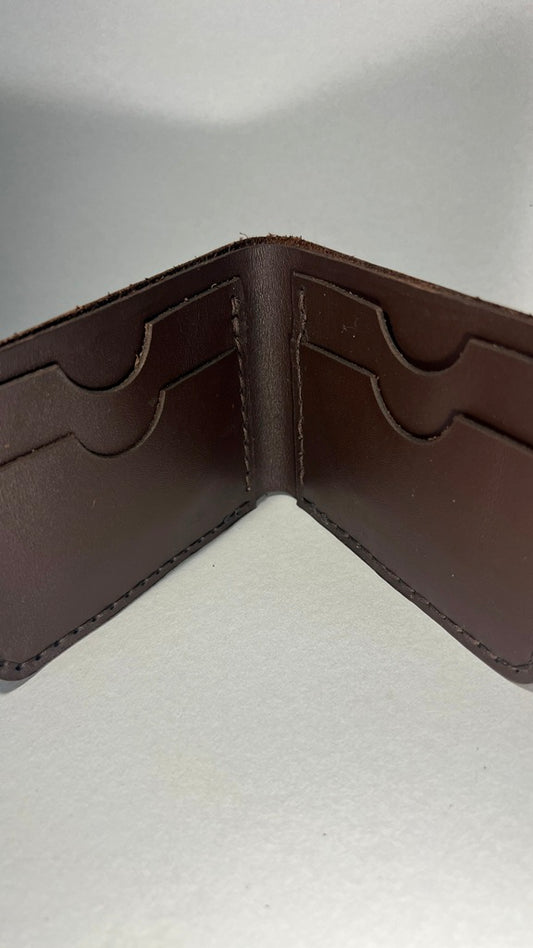 Carteira em Couro – Castanho Clássica