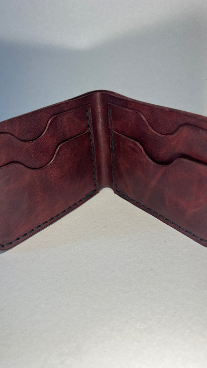 Carteira em Couro – Clássica Bordeaux