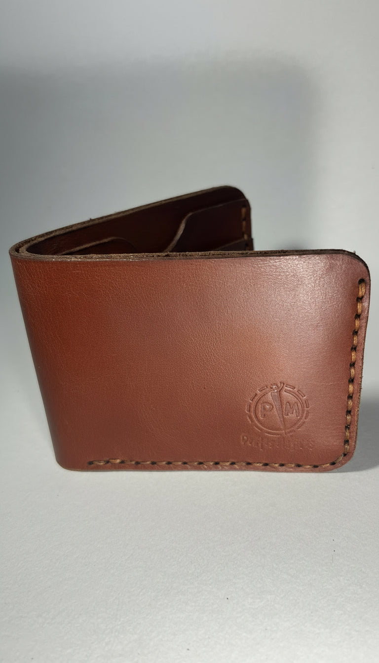 Carteira em Couro – Clássica Castanho