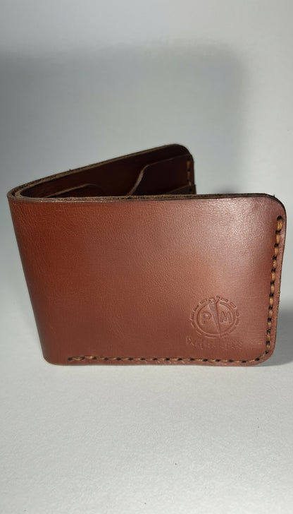 Carteira em Couro – Clássica Castanho
